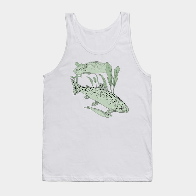 Fishes Tank Top by Anna Dietzel